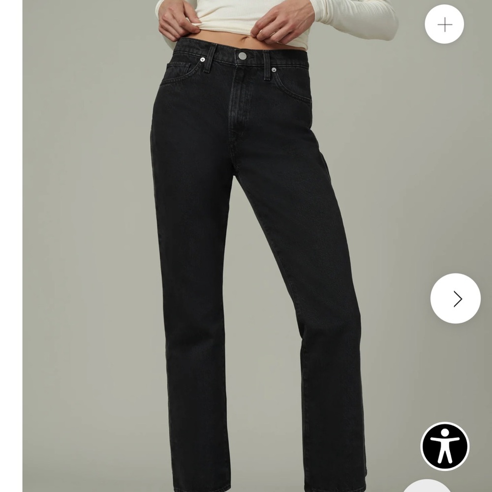 Joe's Jeans Women's Black Straight Leg Jeans